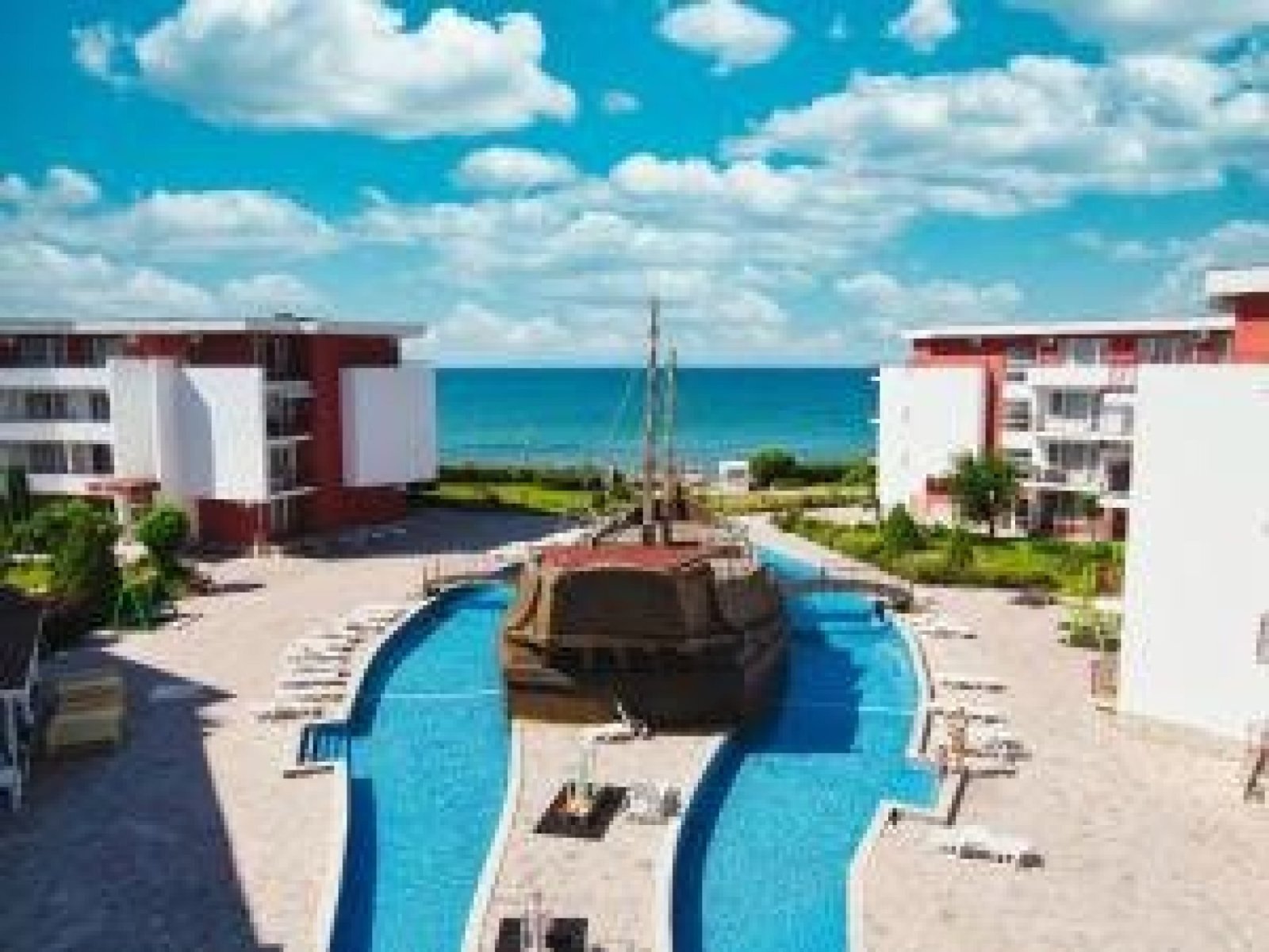 Elenite: Spacious two-room apartment with frontal sea view | Privilege Fort, Sveti Vlas – Elenite, Bulgaria 