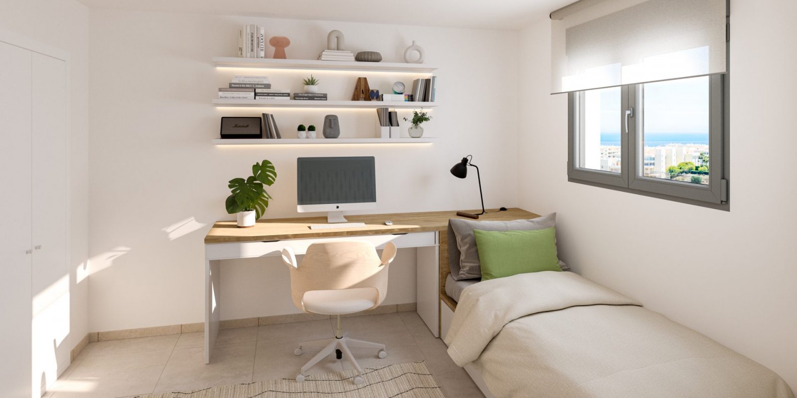 Geräumige Wohnung mit Garten und großer Terrasse 1 km vom Meer entfernt Mijas