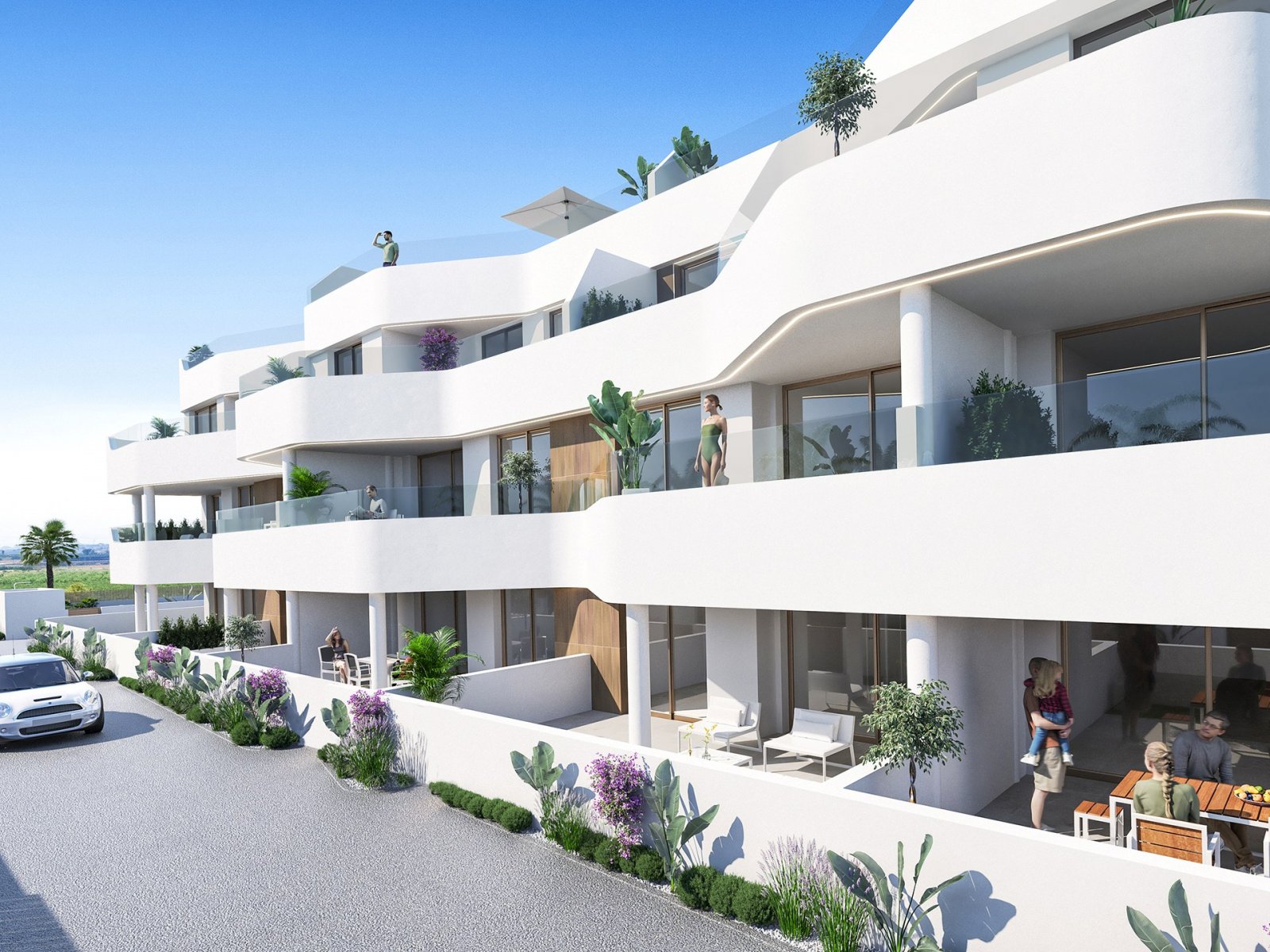 Exclusive apartments by the sea and close to golf, Los Alcázares