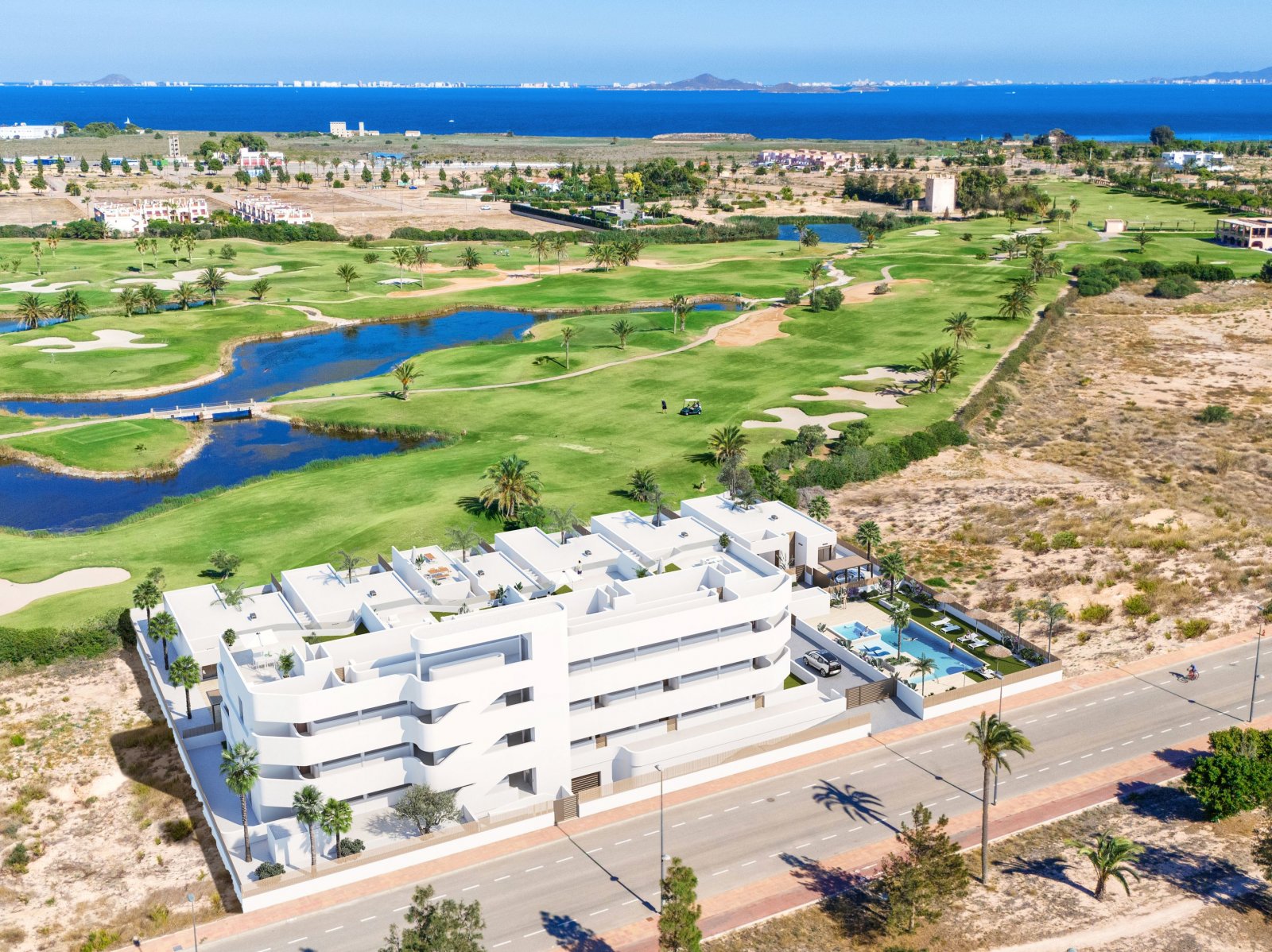 Exclusive apartments by the sea and close to golf, Los Alcázares