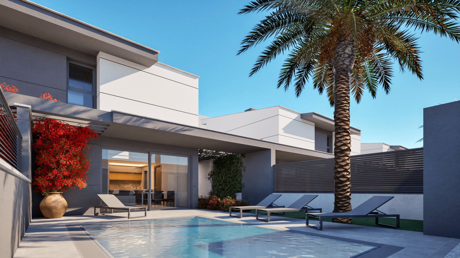 Exclusive house with pool 60m from the sea Los Nietos, Murcia
