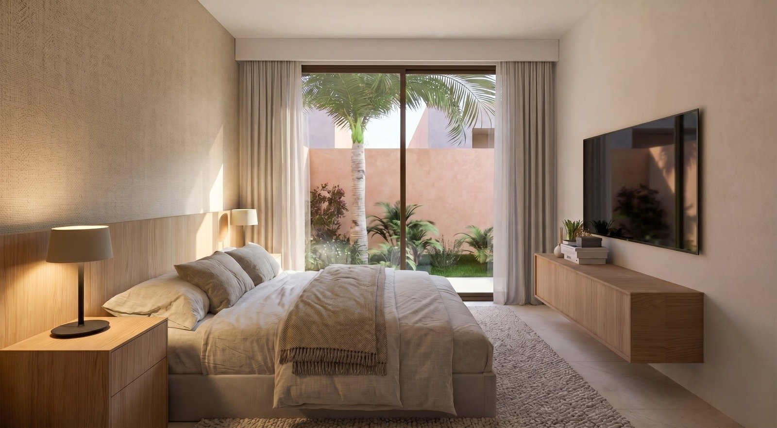 Exclusive detached houses, private pool and garden, Roldán