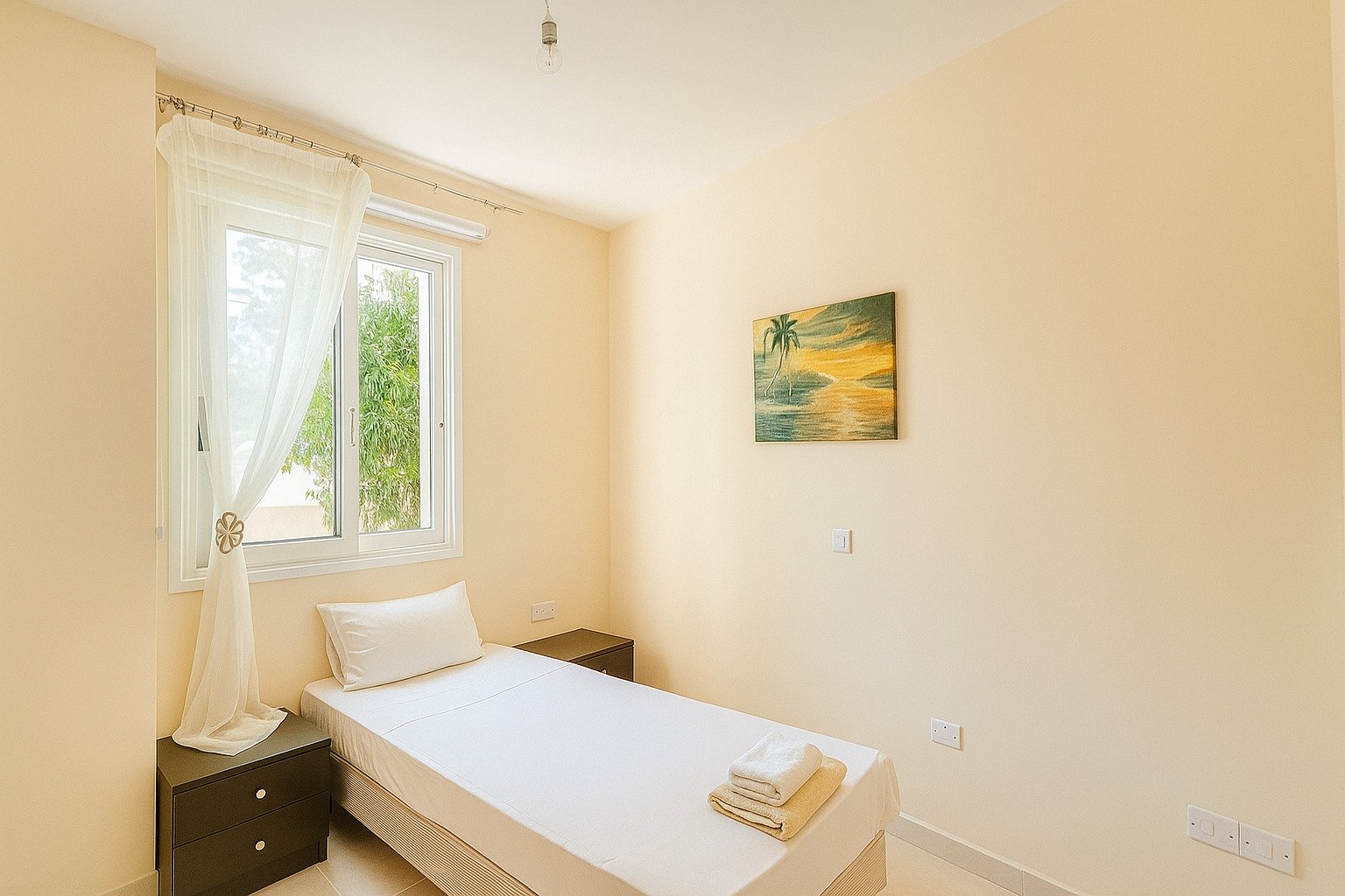 Modern 3-bedroom villa 400 m from the beach in the prestigious location of Tombs of the Kings, Paphos