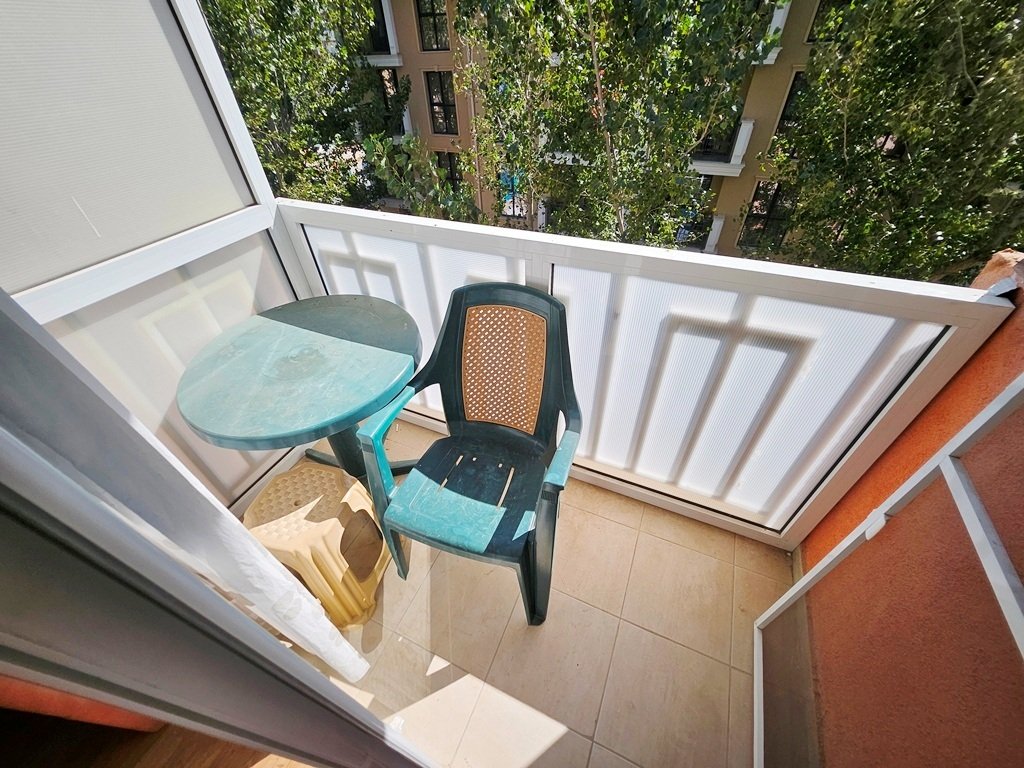 Cozy Studio with Balcony & Garden View in Gerber 4 – Fully Furnished