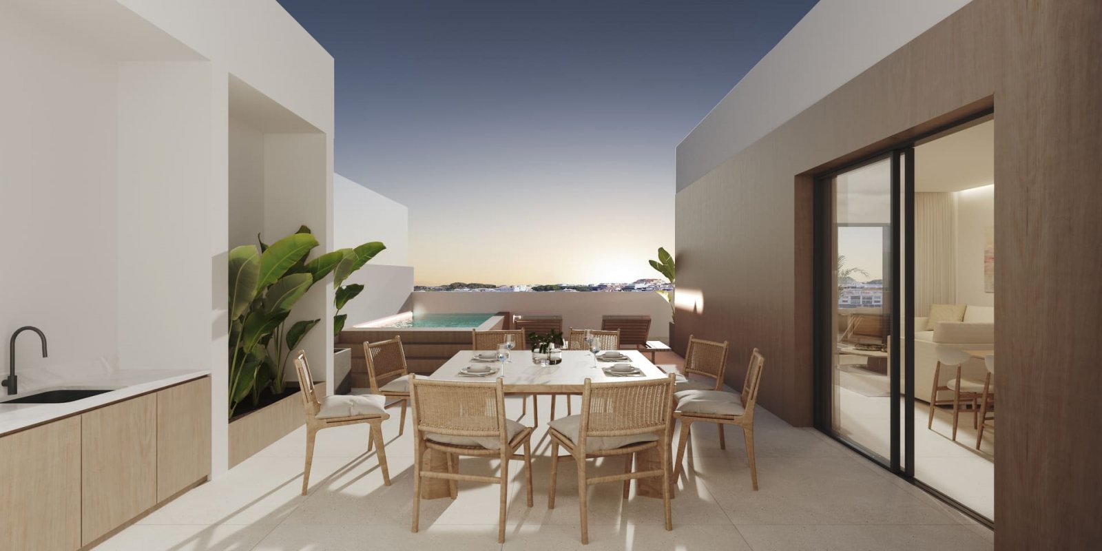 Exclusive apartments and penthouses → sea view, 4 km from the beach → San Pedro Alcántara