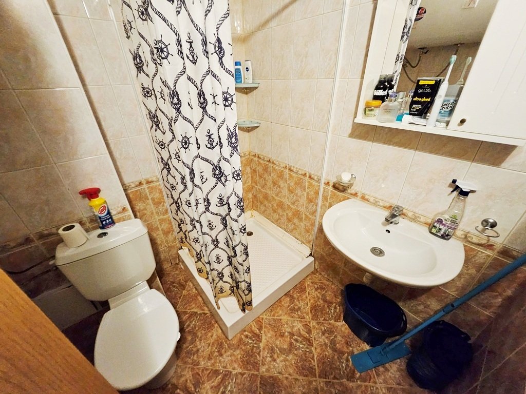 Cozy 1-room apartment with balcony and pool in Prestige City