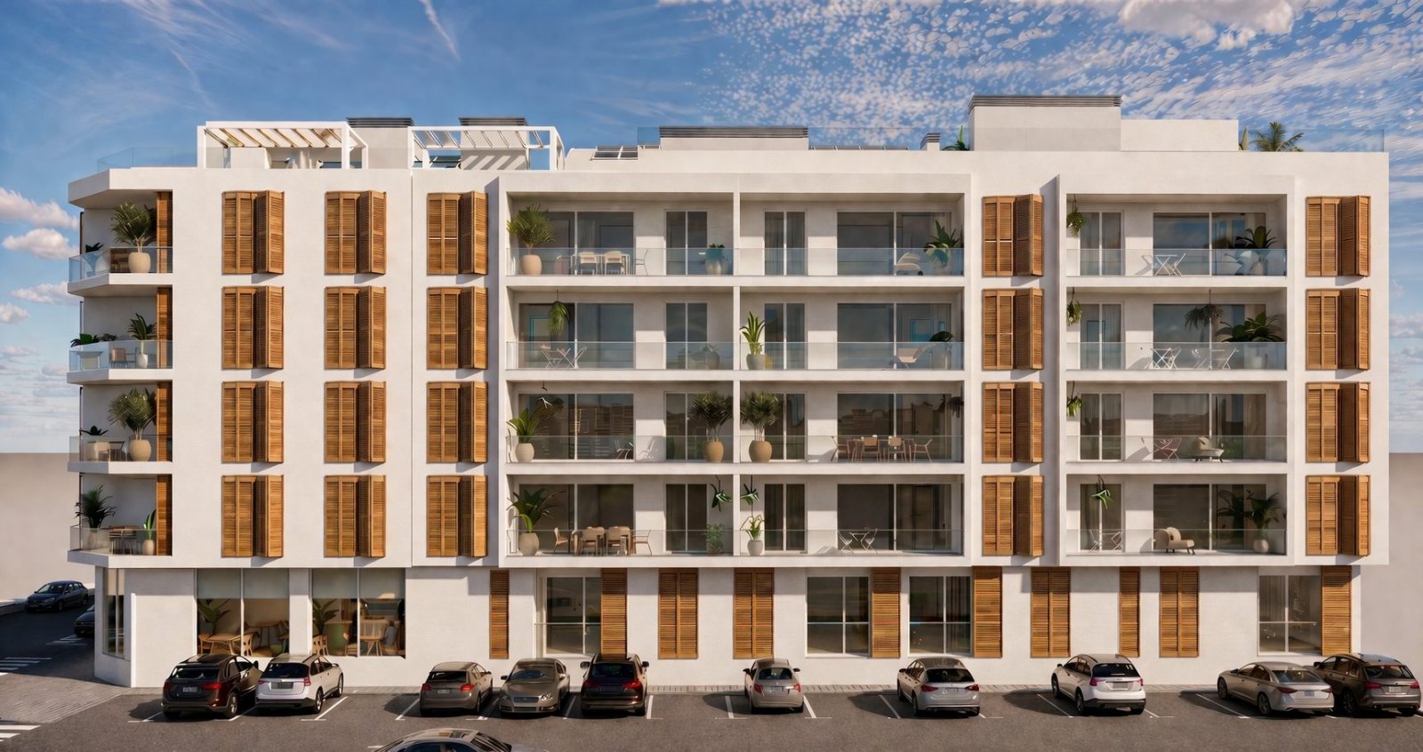 Moderne Apartments 1 km vom Meer entfernt, mit Pool und Terrassen, Lo Pagán