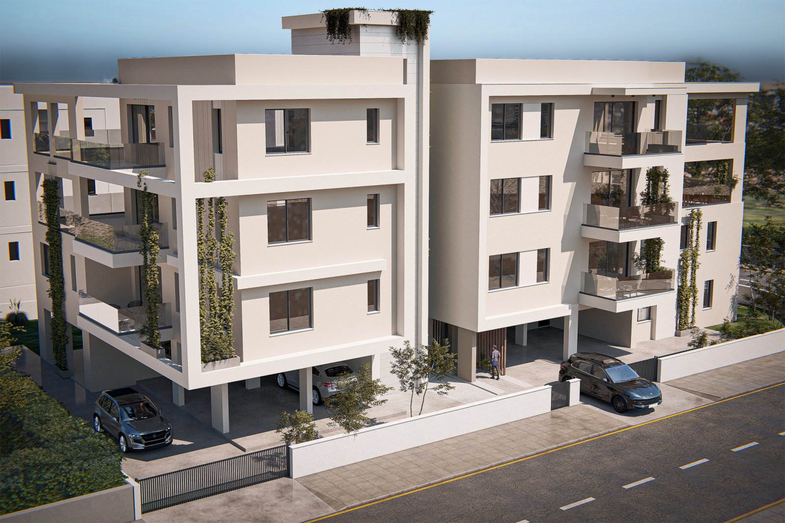 Affordable 2+1 with two bathrooms and parking space in an attractive location of Paralimni