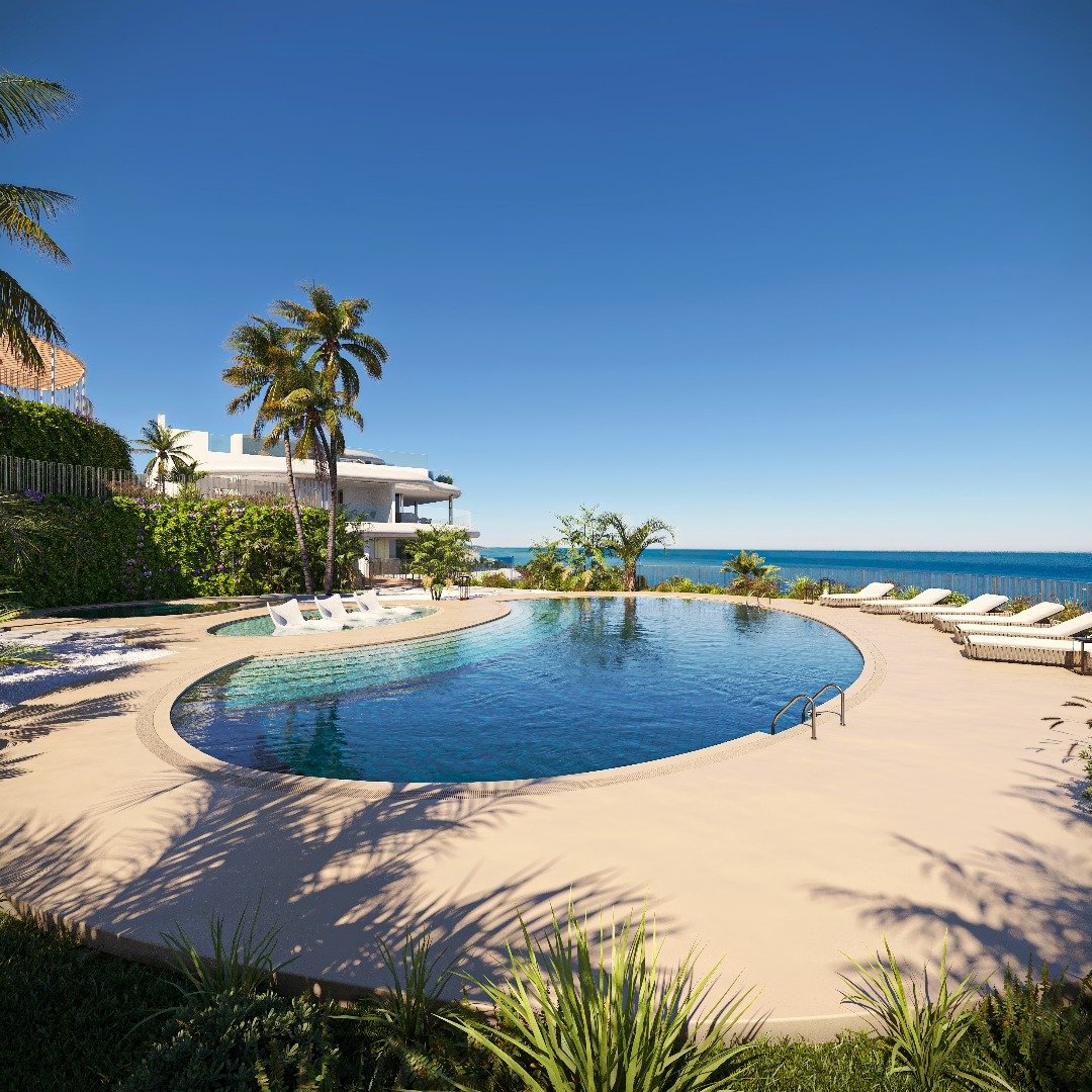 Exclusive apartment, sea and pool views, Benahavís
