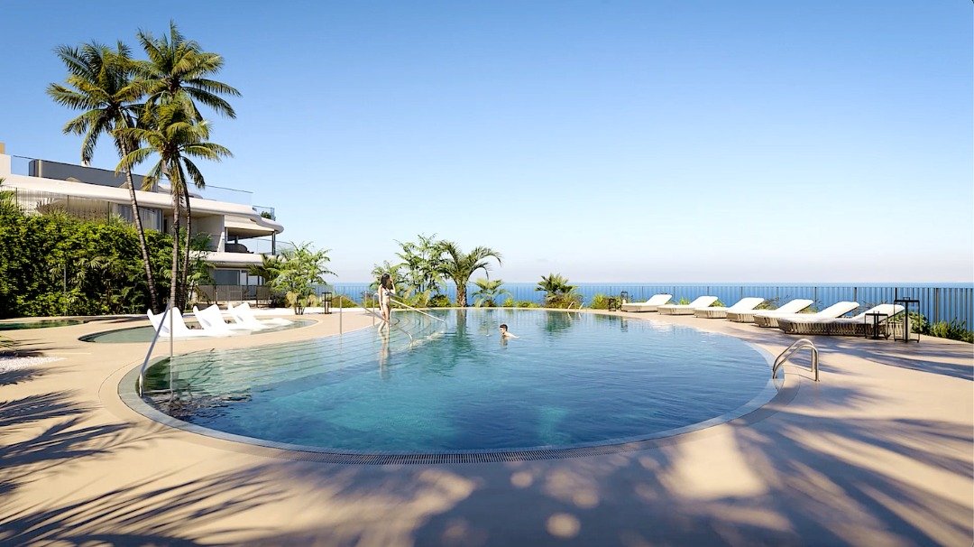 Exclusive apartment, sea and pool views, Benahavís