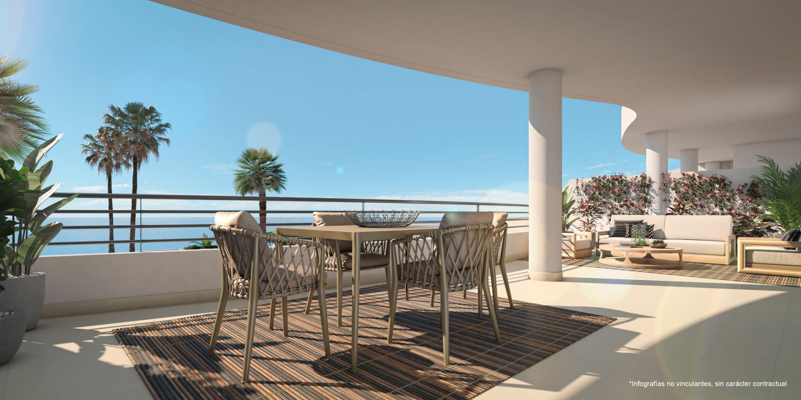 Exclusive apartments with sea views and private garden, Benalmádena