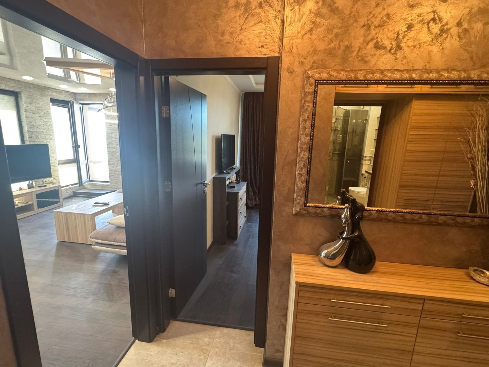 3-room apartment for long-term rent starting from 1 year in Burgas, Bulgaria