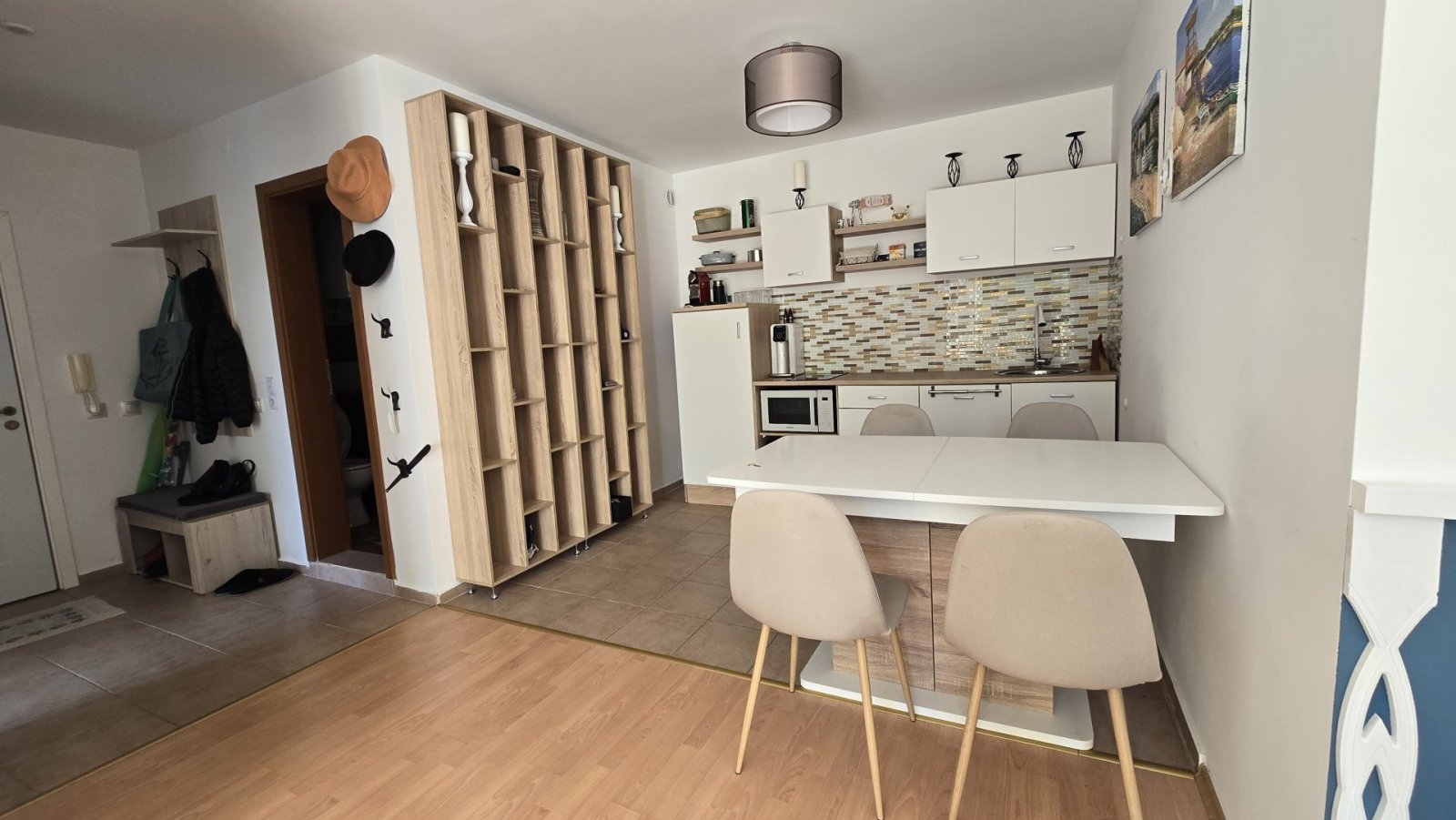 Two-room apartment in the 