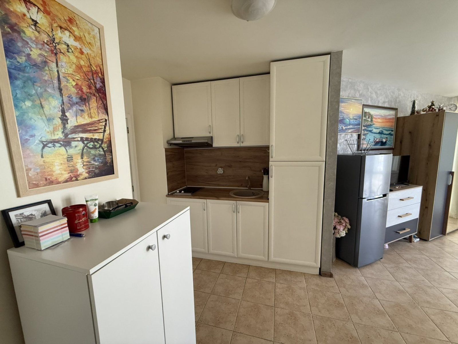 Two-room apartment in the holiday resort Sunny Beach, residential complex 