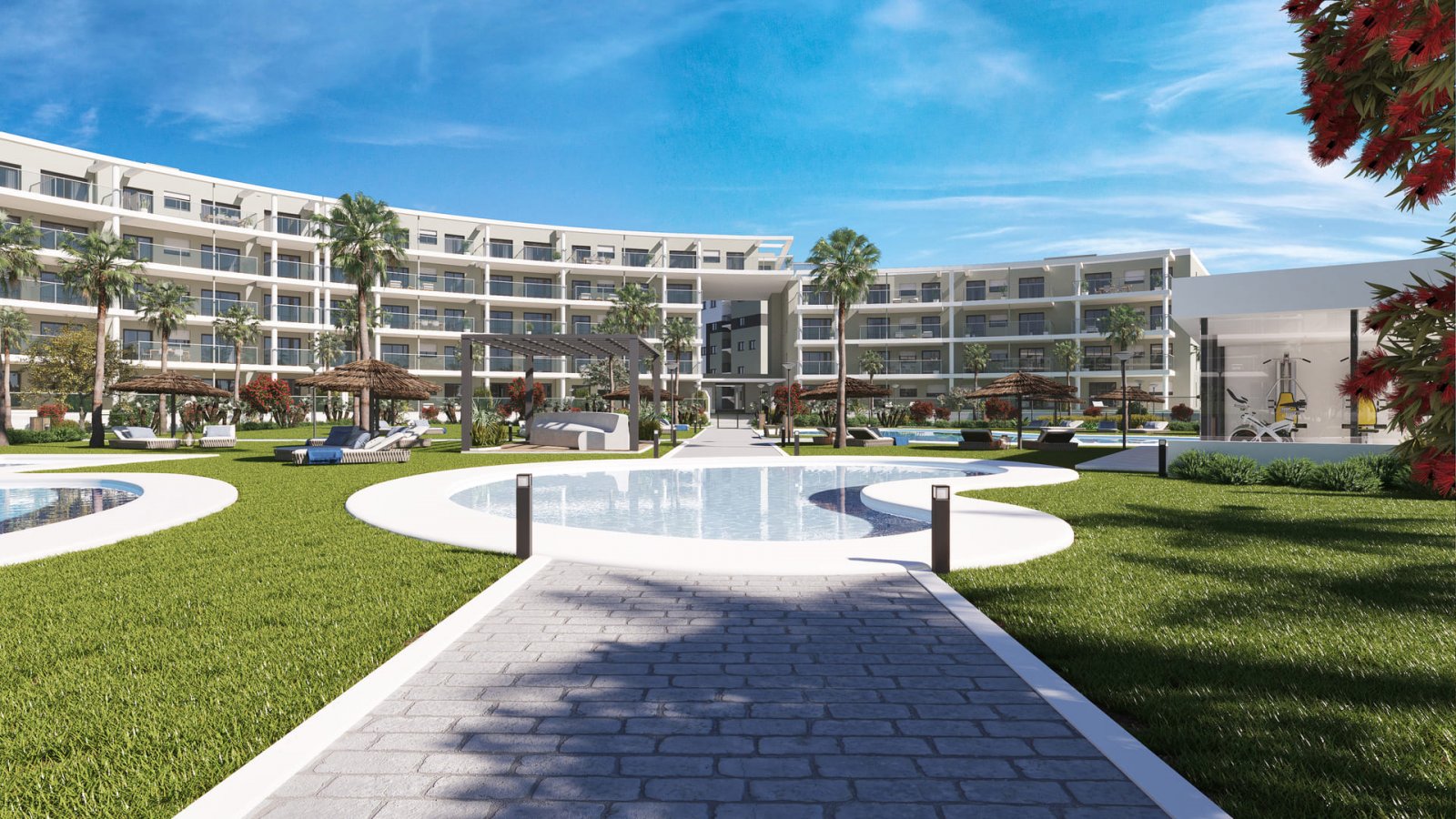 Moderne Apartments 150 m vom Meer entfernt, Manilva
