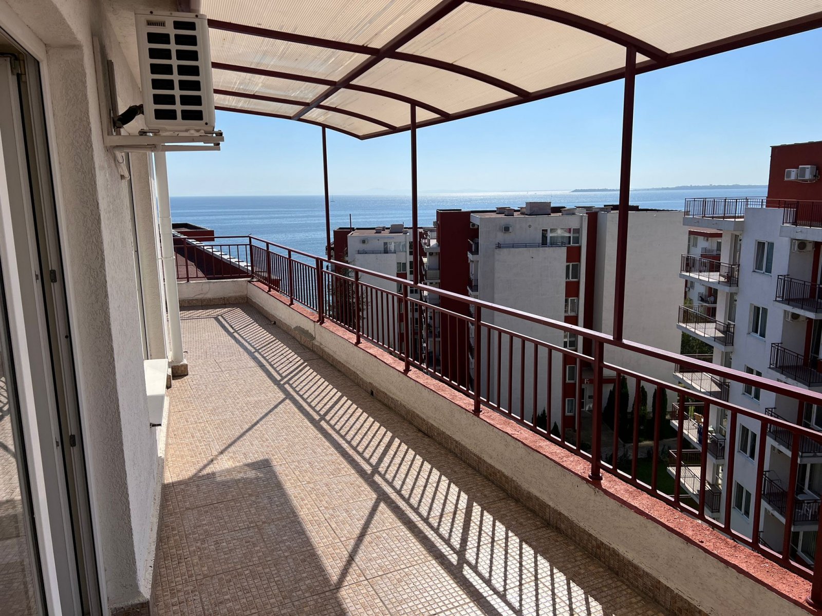 One-bedroom apartment with panoramic sea views in Panorama Fort Beach complex, Sveti Vlas