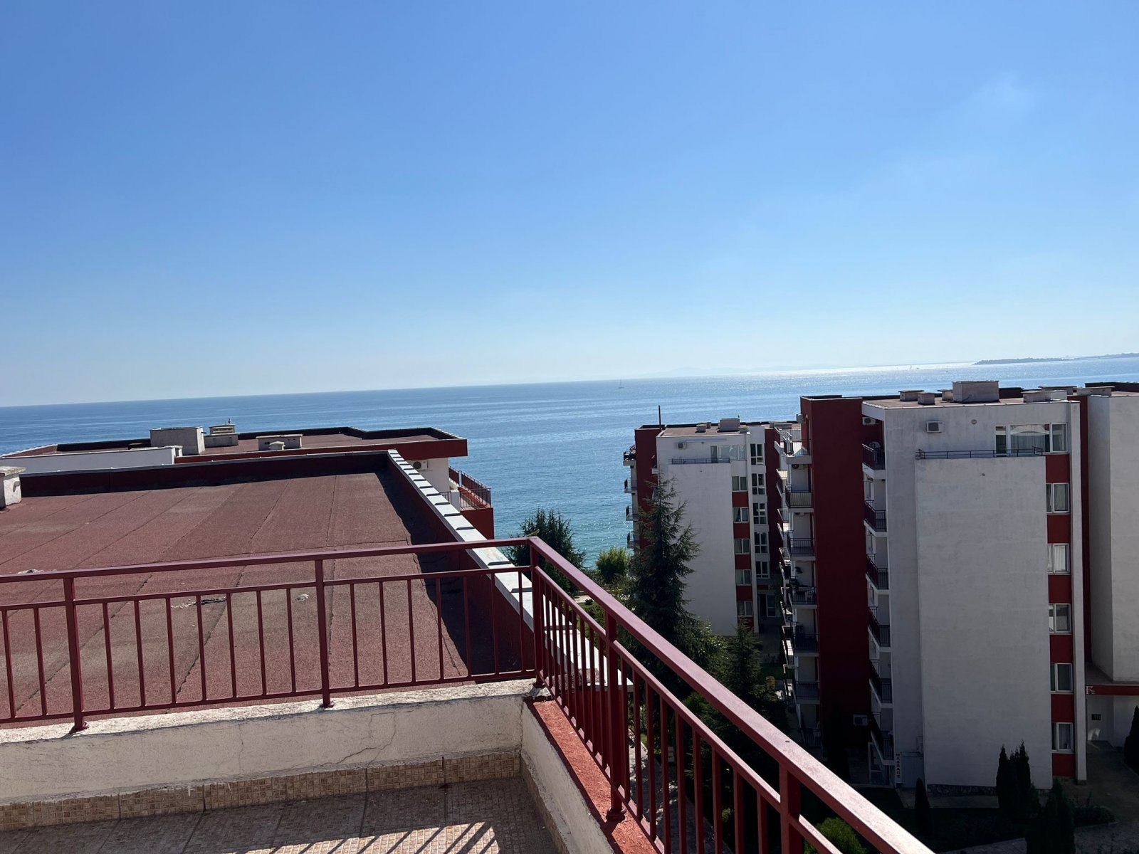 One-bedroom apartment with panoramic sea views in Panorama Fort Beach complex, Sveti Vlas