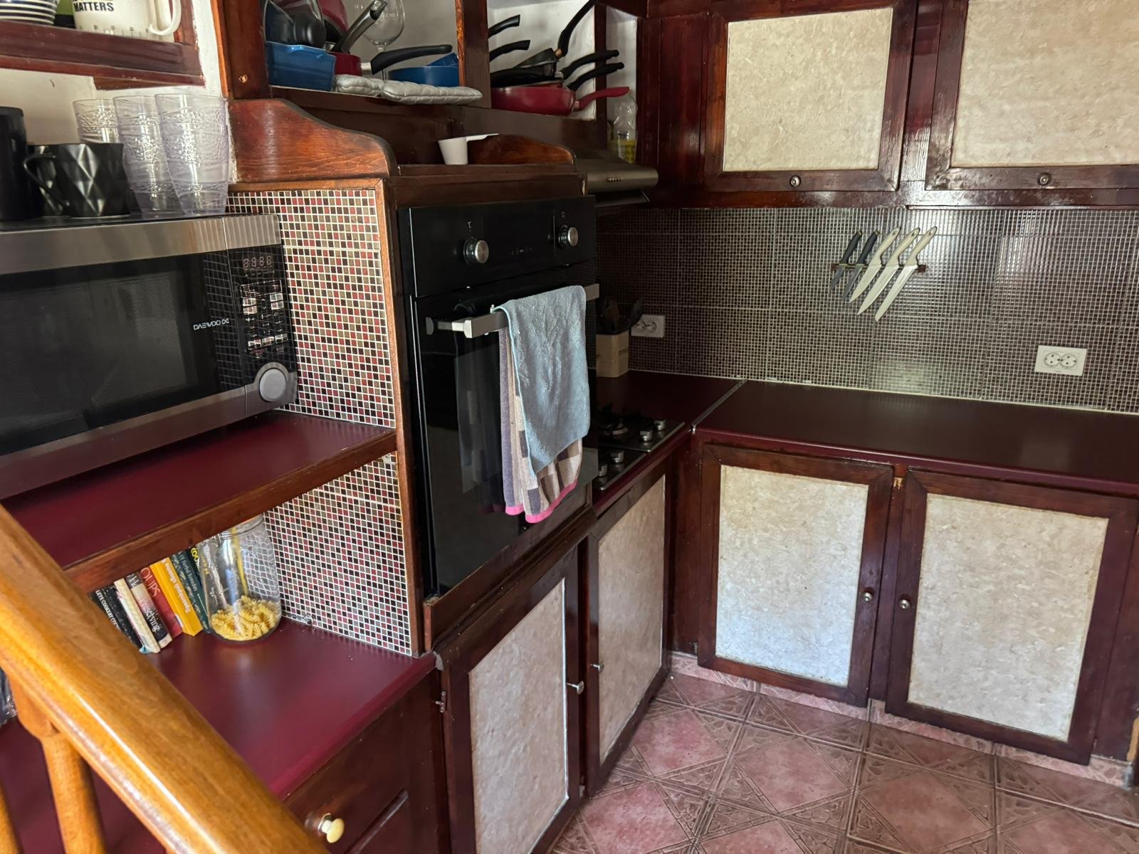 House with a large yard and swimming pool in the village of Bistrets, Sredets municipality