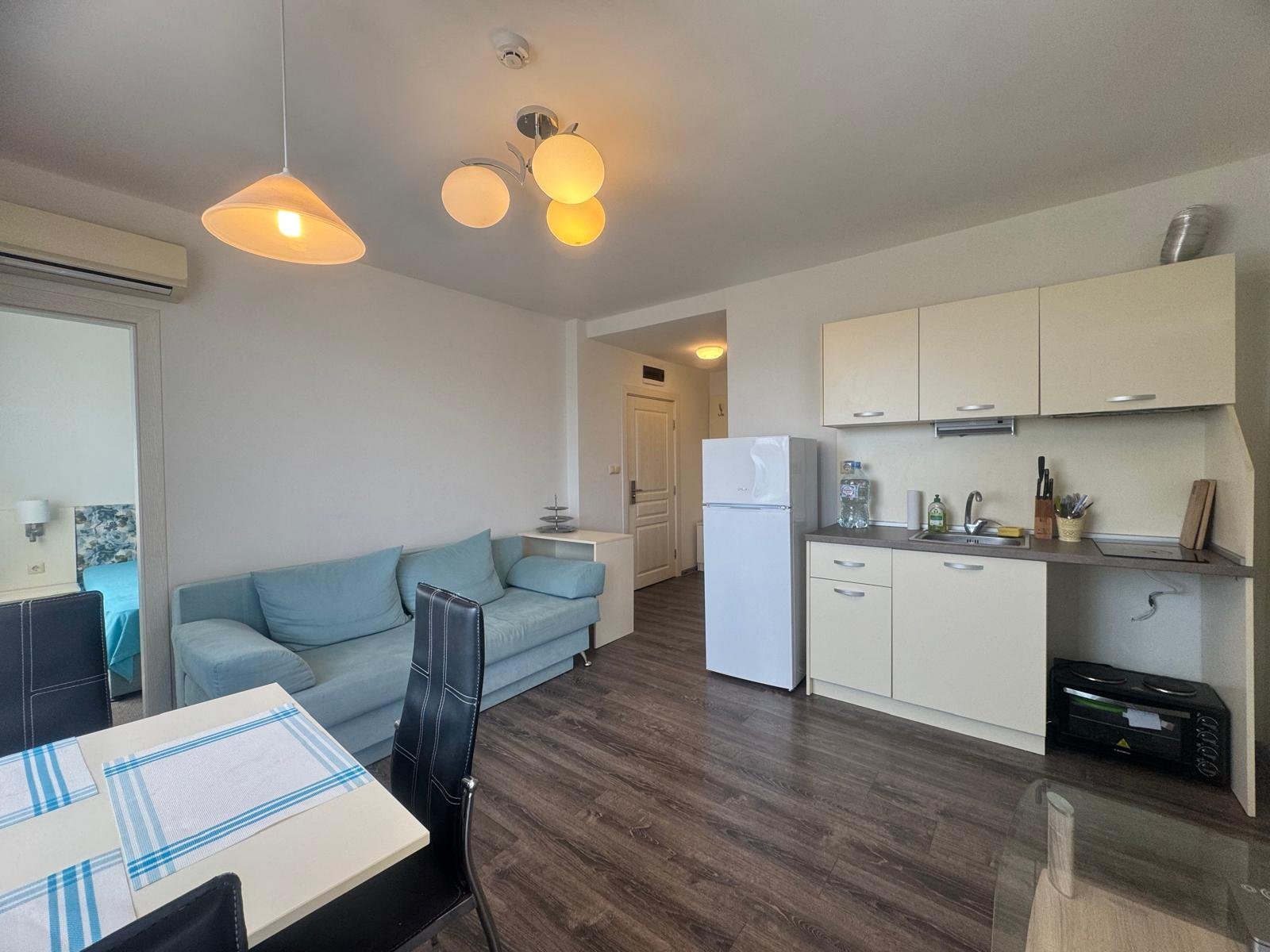 Two-bedroom apartment in Tarsis resort, Sunny Beach