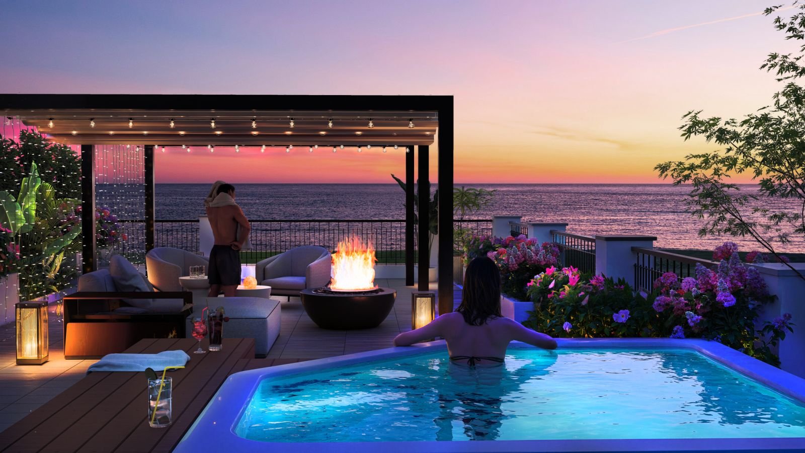 "8 Del Mar" - Unterkunft am Strand und am Meer