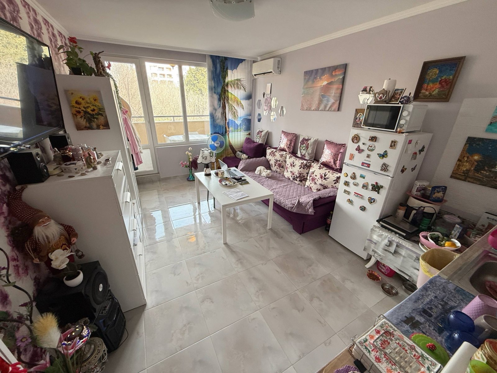 Studio in the Flora Beach Resort complex, Pomorie, Bulgaria