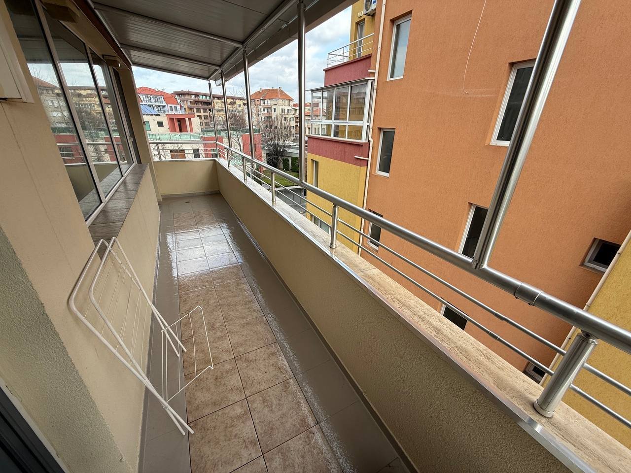 1+1 furnished and equipped apartment in Pomorie, Bulgaria.