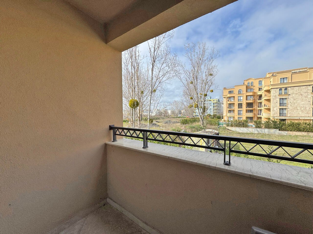 Studio with garden view in the Aphrodite Park complex, Sunny Beach, Bulgaria