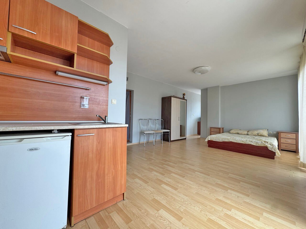 Two-room apartment with pool view in the Amadeus 11 complex, Sunny Beach, Bulgaria