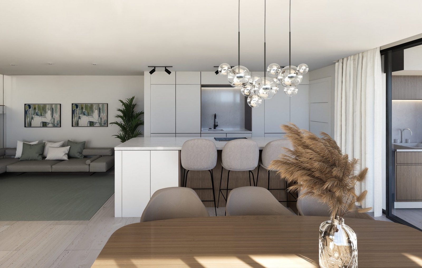 Exclusive townhouses with private pool, 4 km from the sea, Santa Rosalía