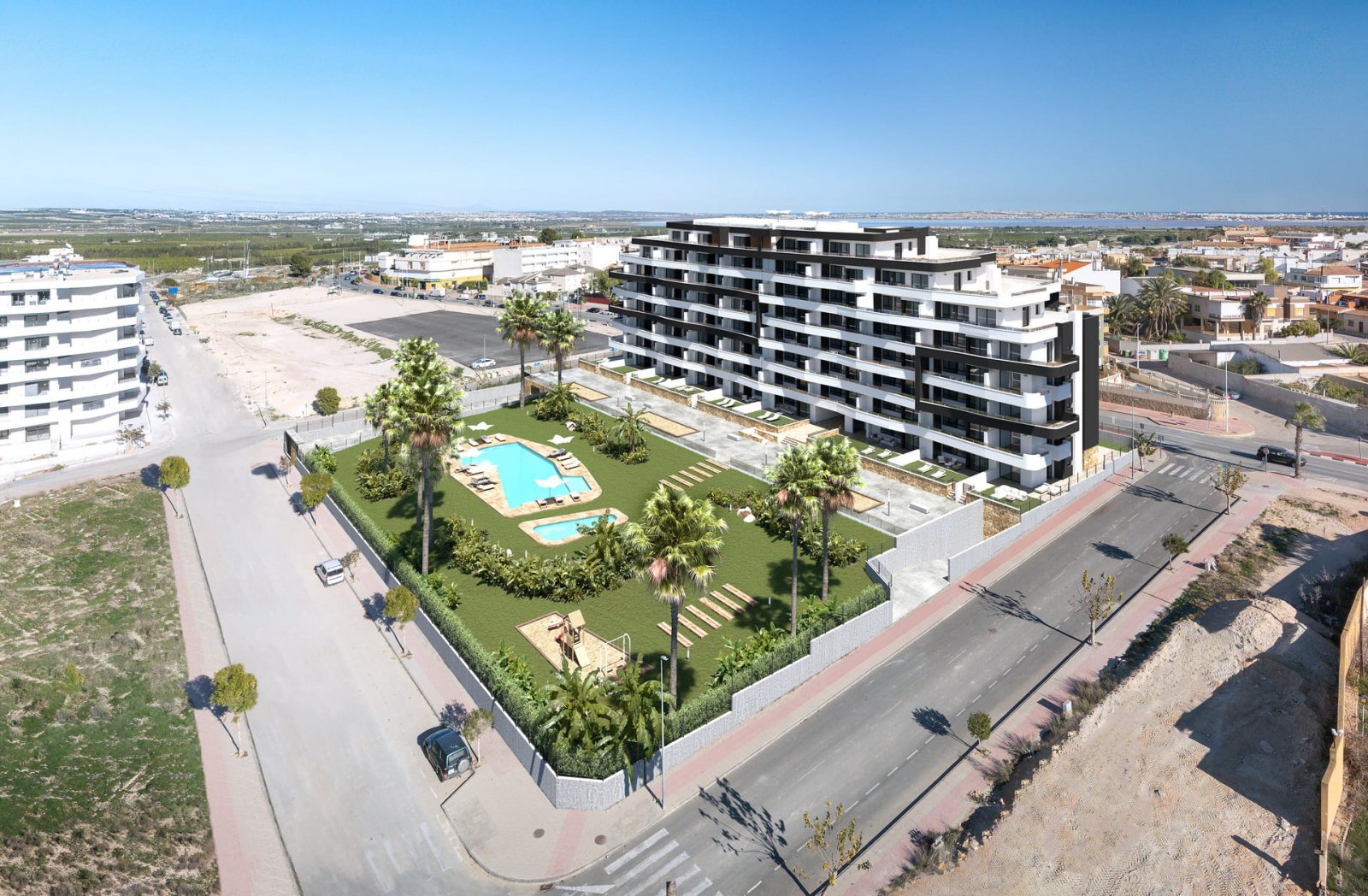 Komfortable Apartments mit Terrasse und Swimmingpool, ruhige Lage, San Miguel de Salinas