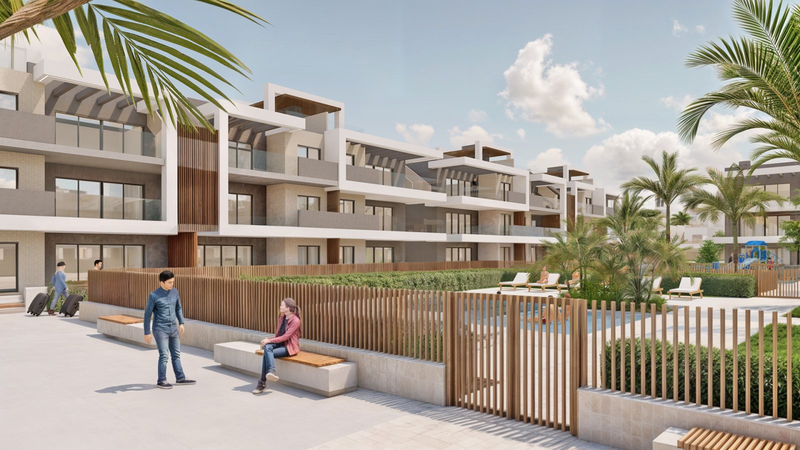 Exclusive apartments, 250 m from the beach, Pilar de la Horadada