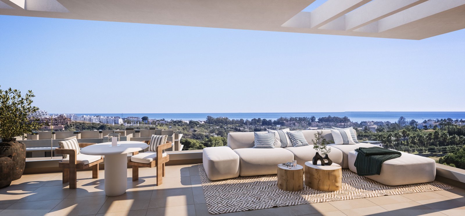 Moderne Apartments, 2 km vom Meer entfernt, Estepona