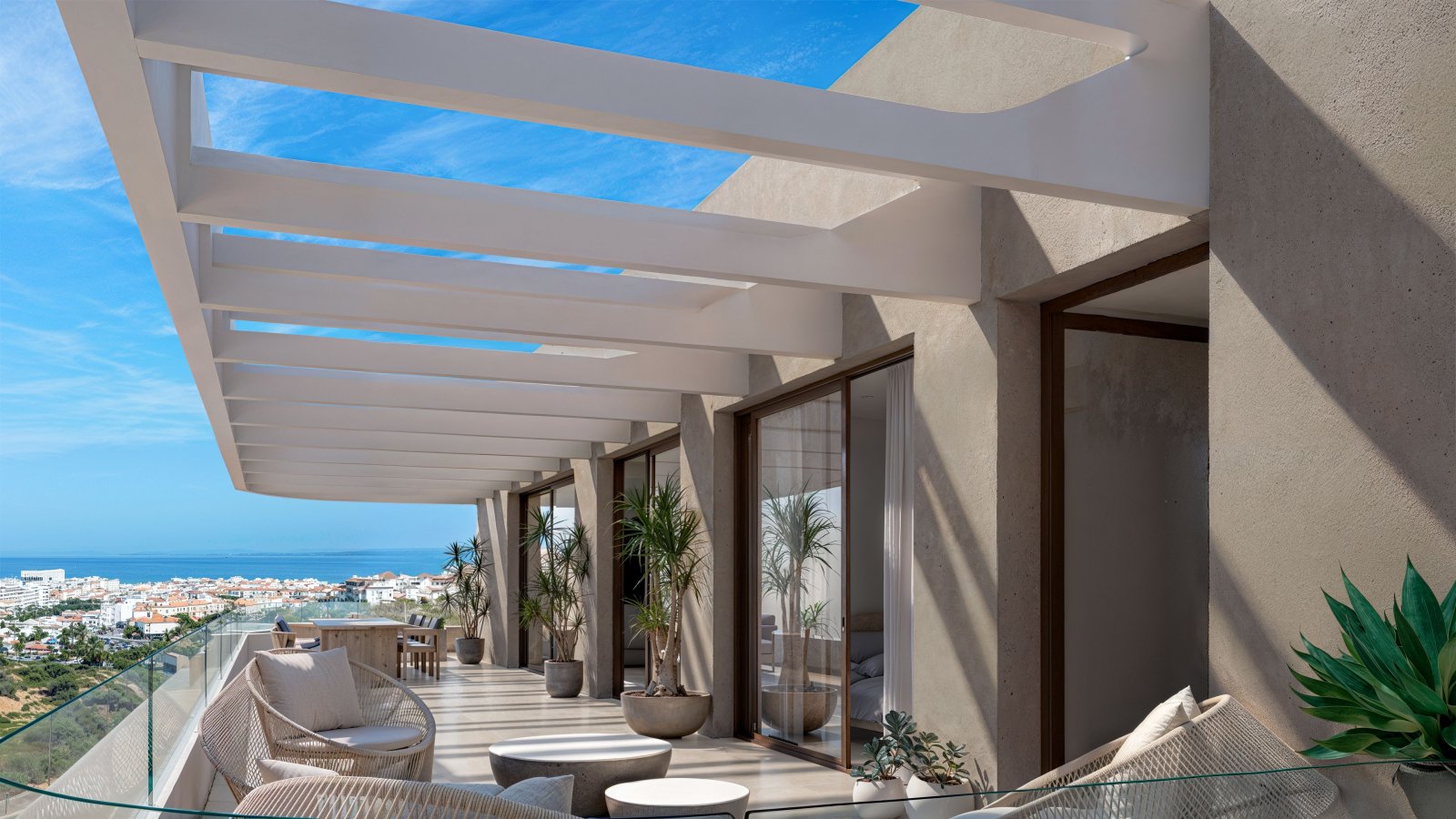 Exclusive apartments and penthouses, first line to the sea, Estepona
