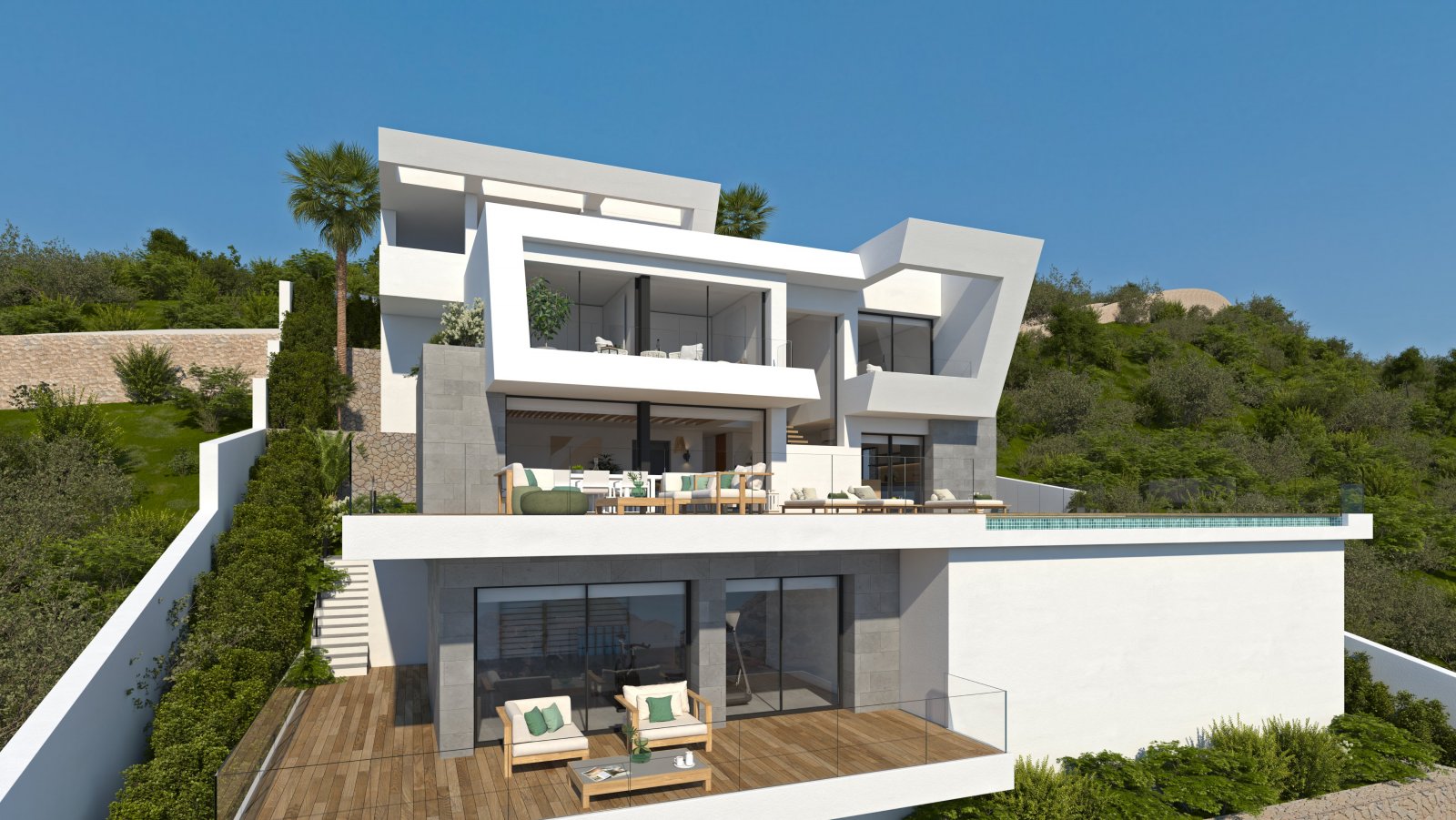 Exklusive Villa mit Meerblick und privatem Pool, Cumbre del Sol