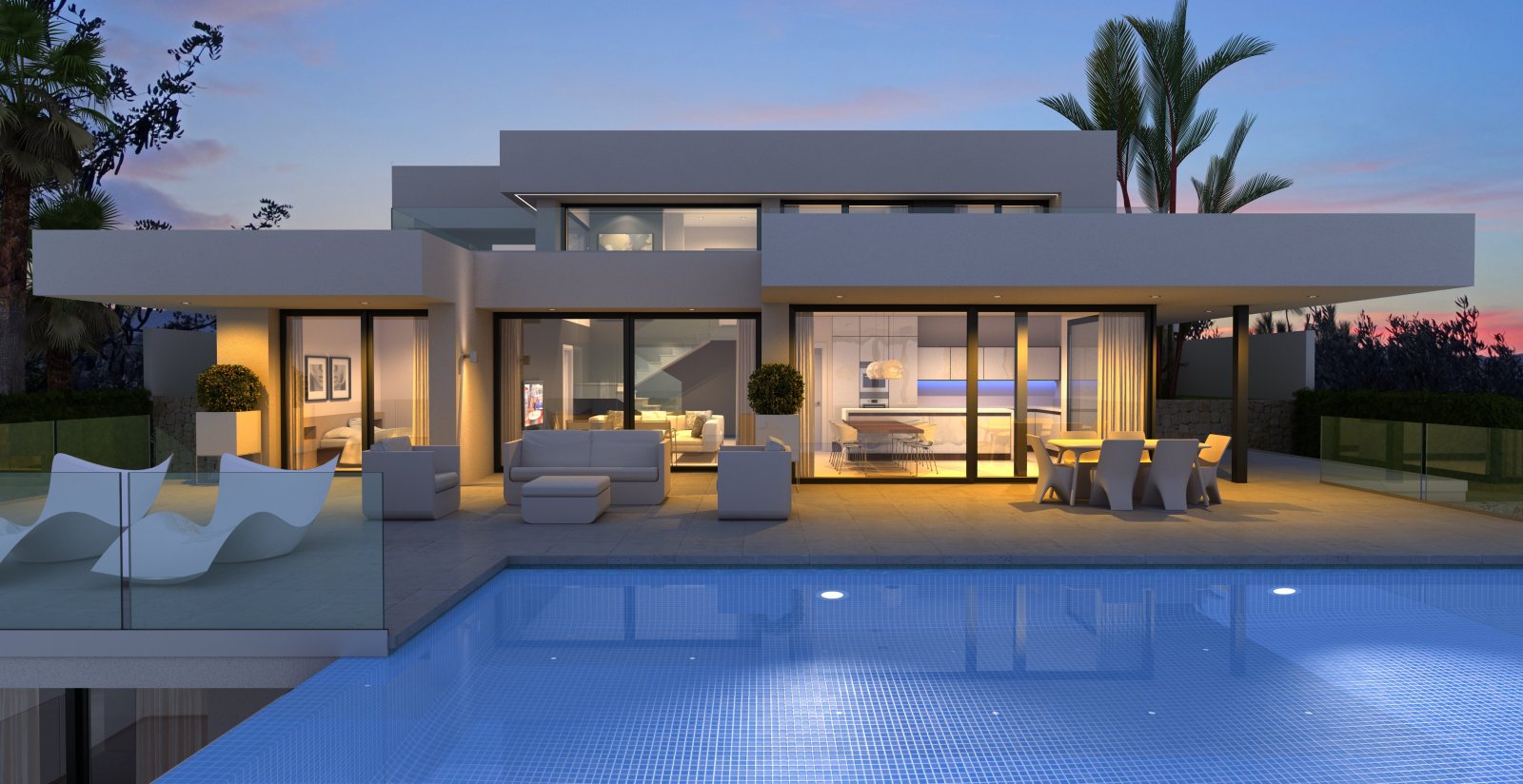 Luxury villa, 500 m from the sea, Cumbre del Sol (Benitachell)