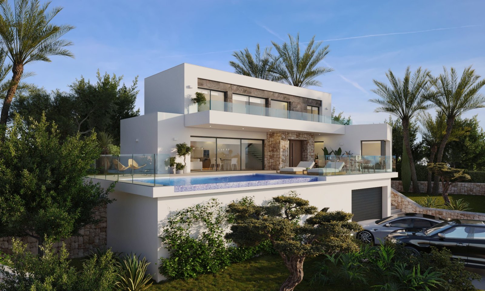Luxusvilla, 1 km vom Meer entfernt und mit privatem Pool, Cumbre del Sol