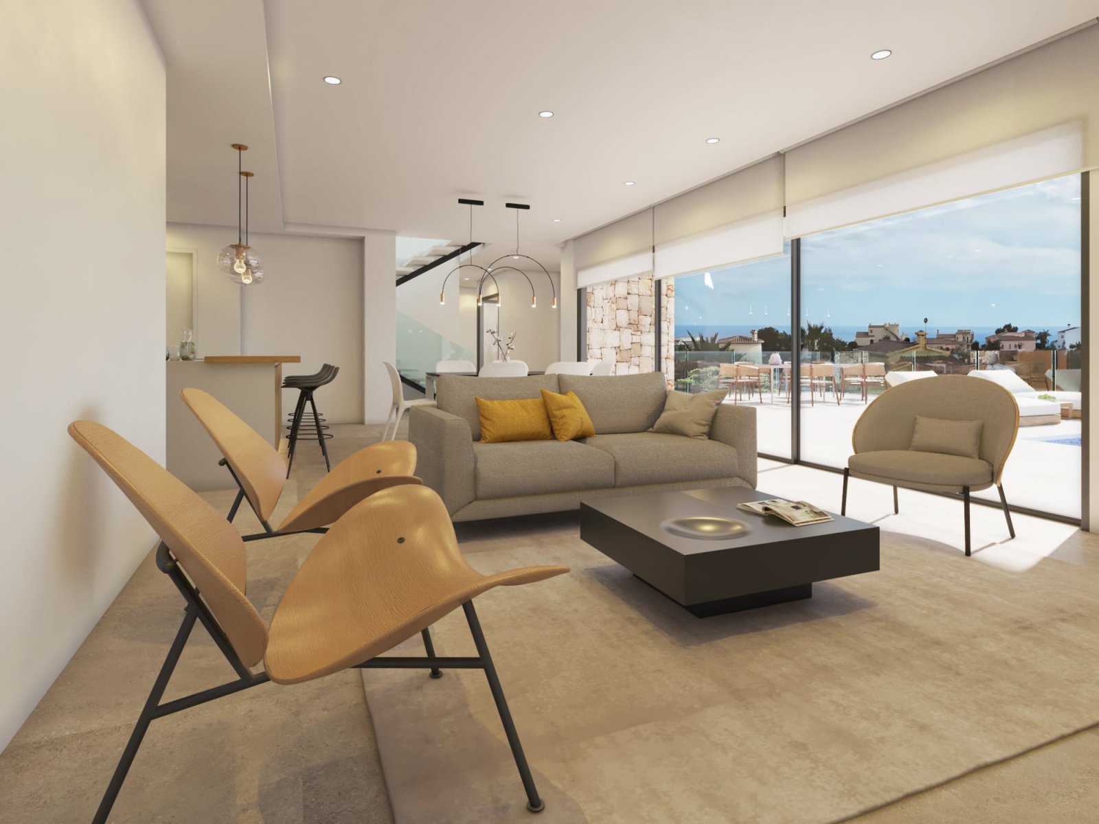 Luxusvilla, 1 km vom Meer entfernt und mit privatem Pool, Cumbre del Sol