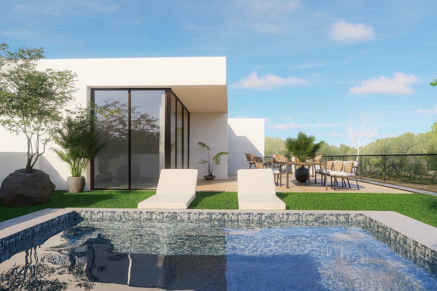 Exklusive Apartments mit Blick auf das Piniental und in Meeresnähe, Estepona