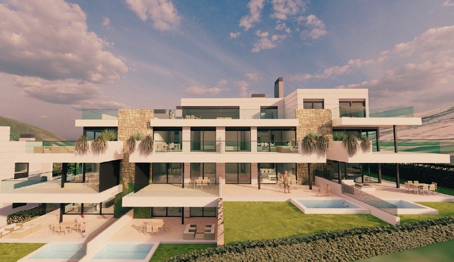 Exklusive Apartments mit Blick auf das Piniental und in Meeresnähe, Estepona