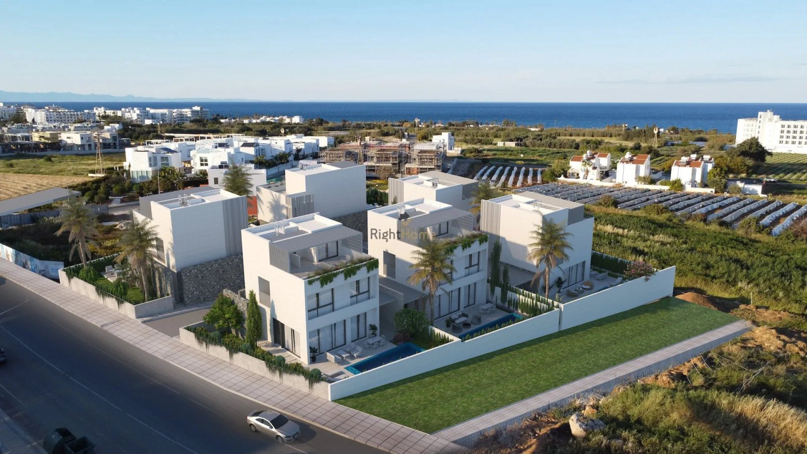 Protaras: Freistehende Villa in Protaras, Famagusta 