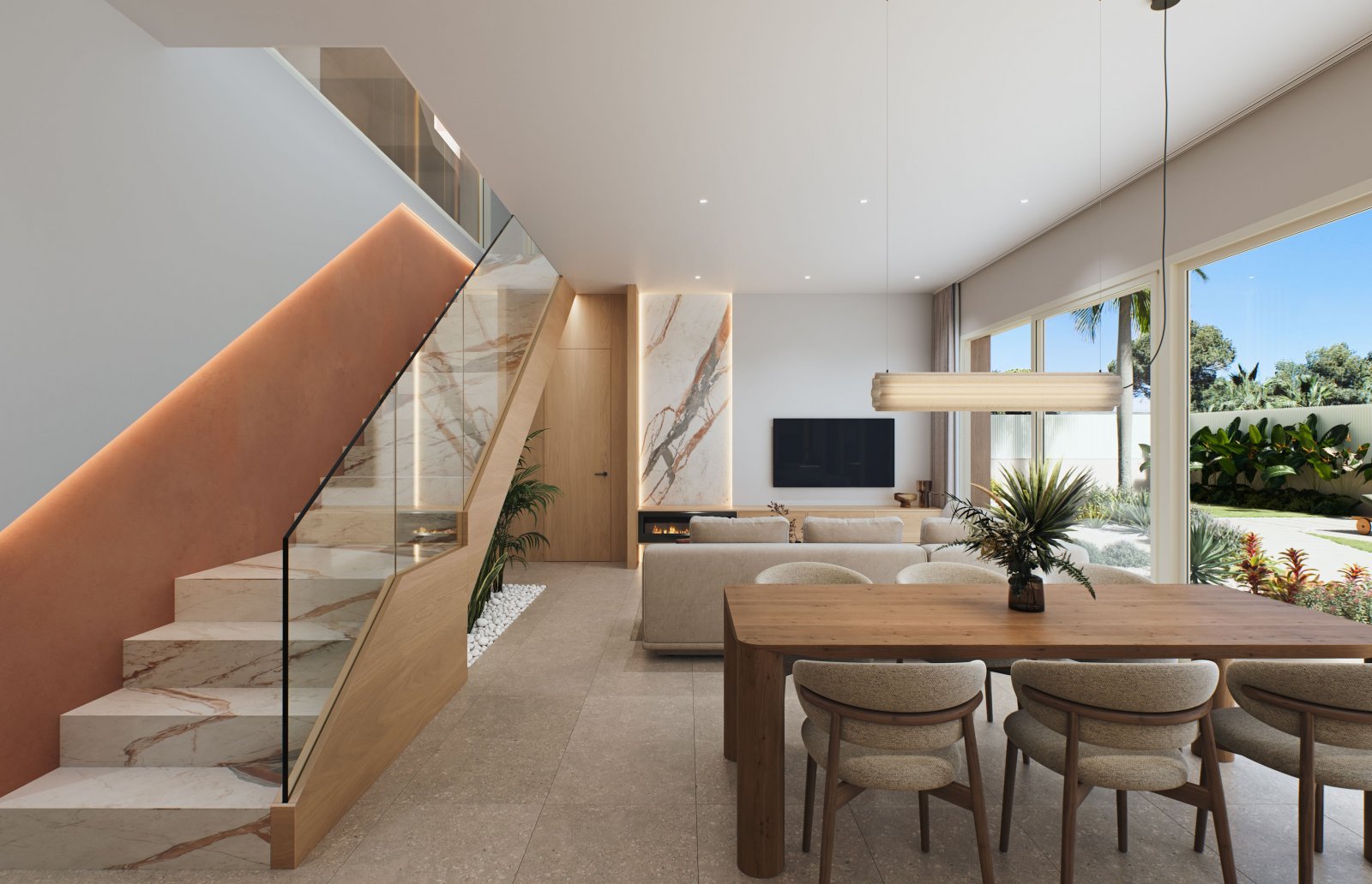 Exclusive villas, 1 km from the sea with private pool, Dehesa de Campoamor