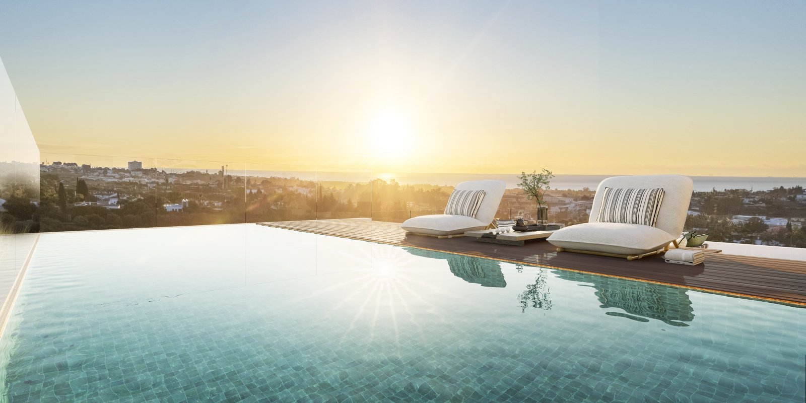 Exclusive apartments, sea views and private terraces, Marbella