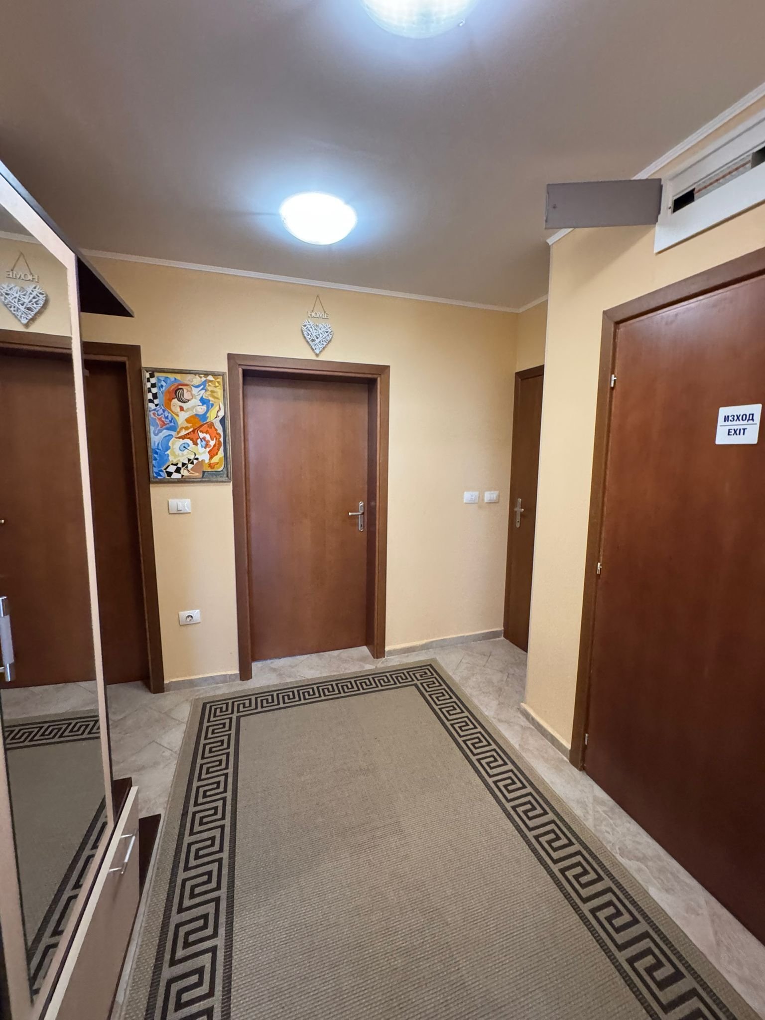 Two-bedroom apartment with sea view in first row, Paradise Garden. Bulgaria