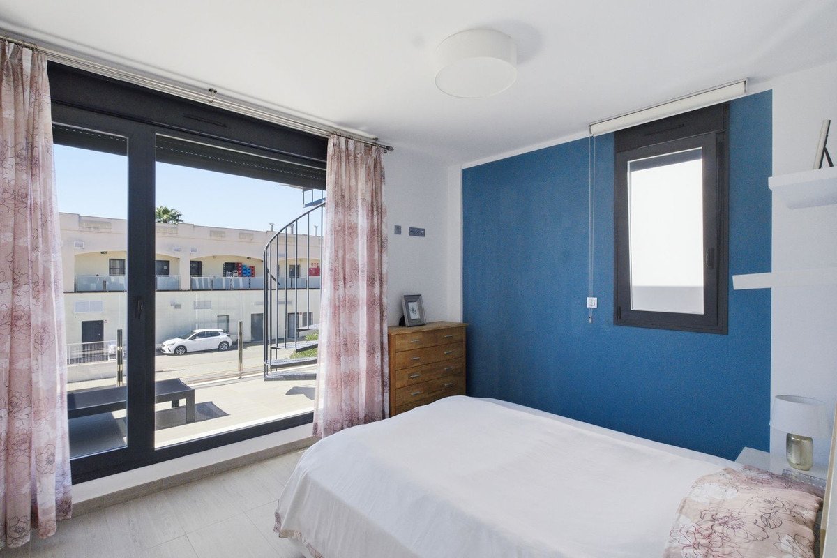 Luxury villa with roof terrace and sea view, Punta Prima