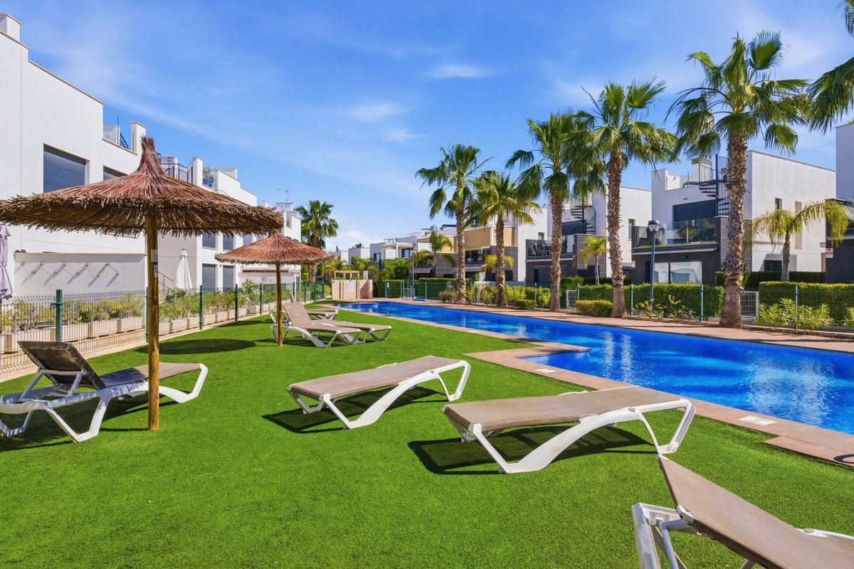 Luxury villa with roof terrace and sea view, Punta Prima