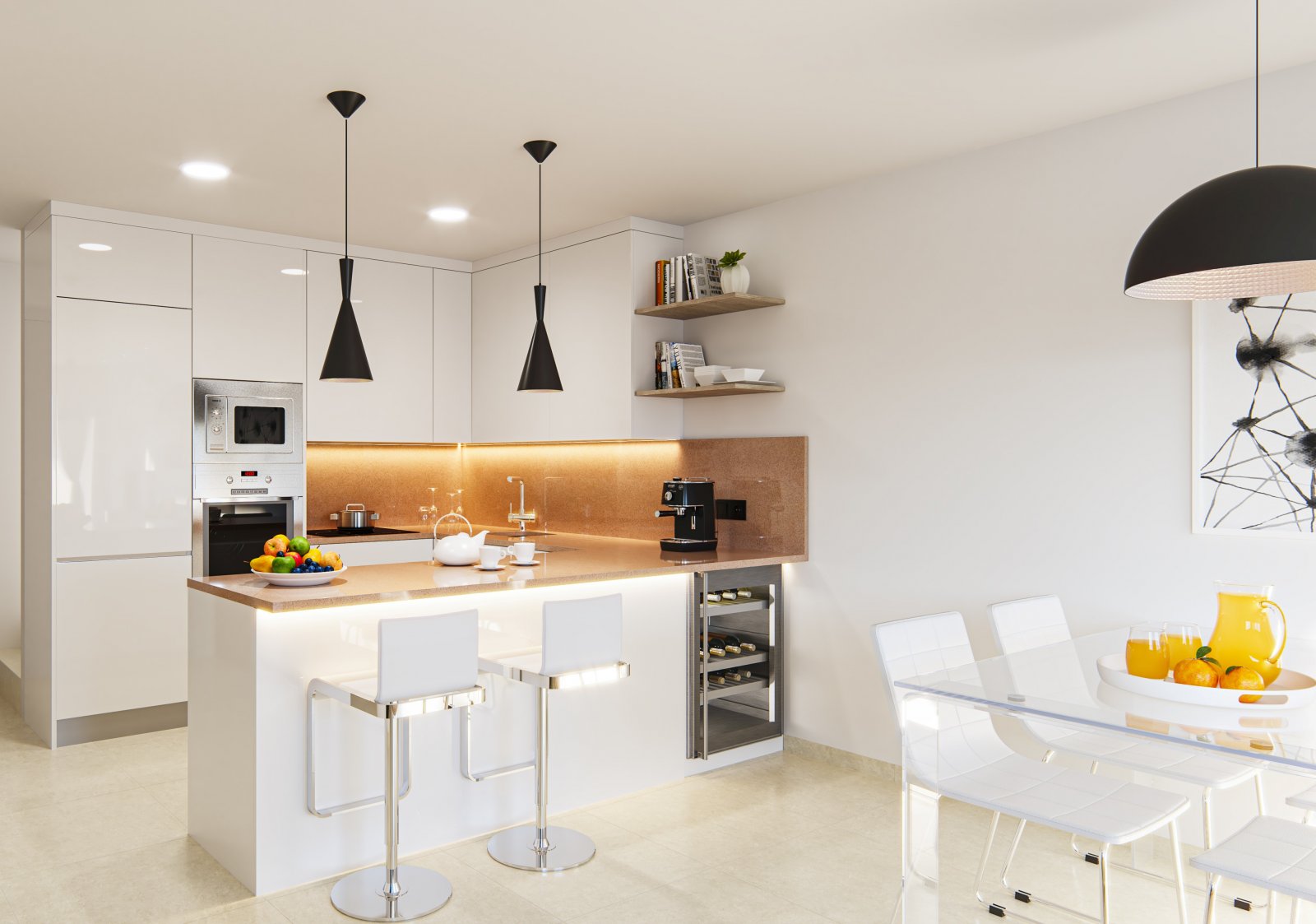 Exclusive detached houses, private pool and 5 km from the sea, San Fulgencio