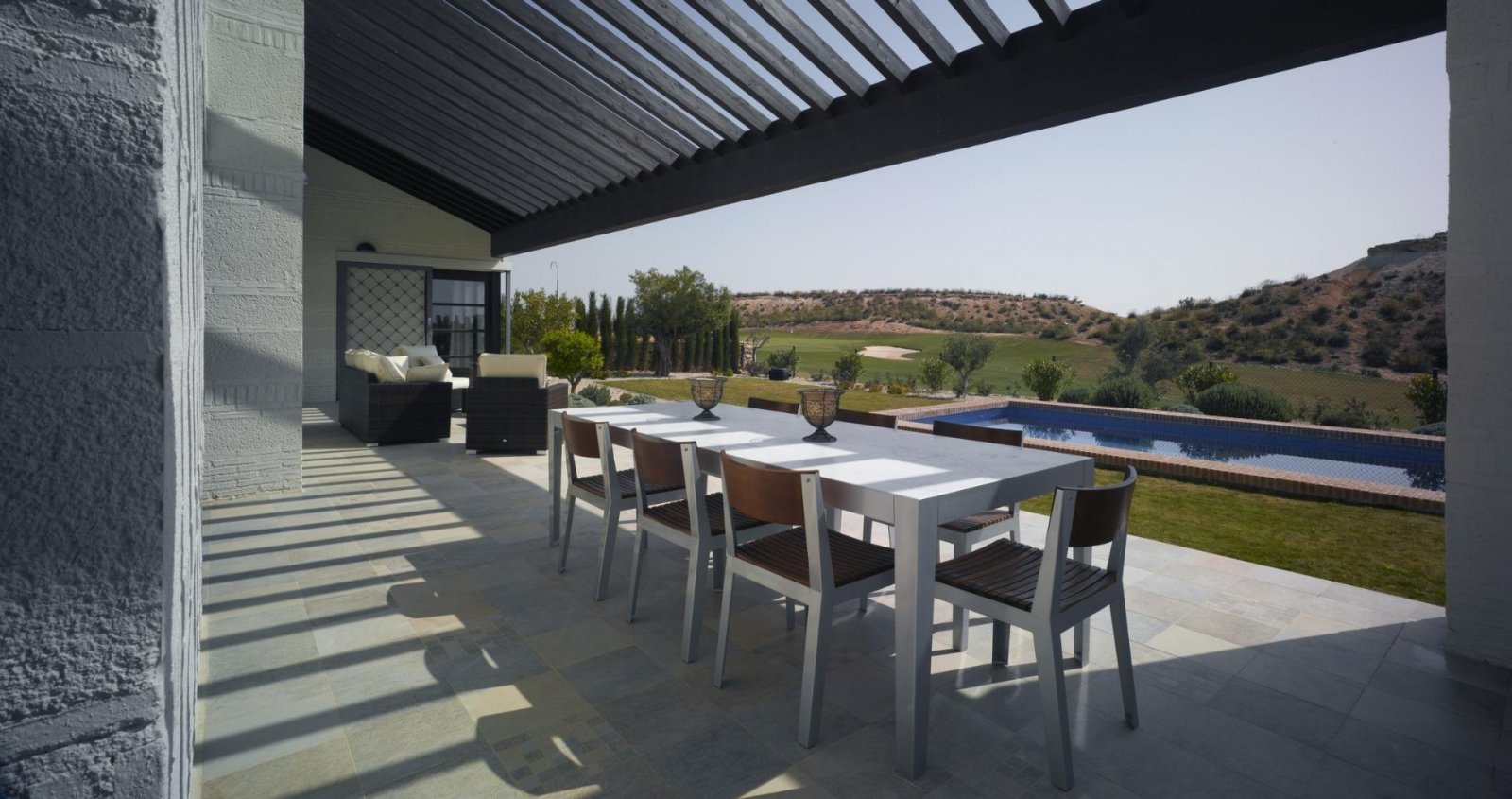Modern family house, private garden and pool, Peraleja Golf