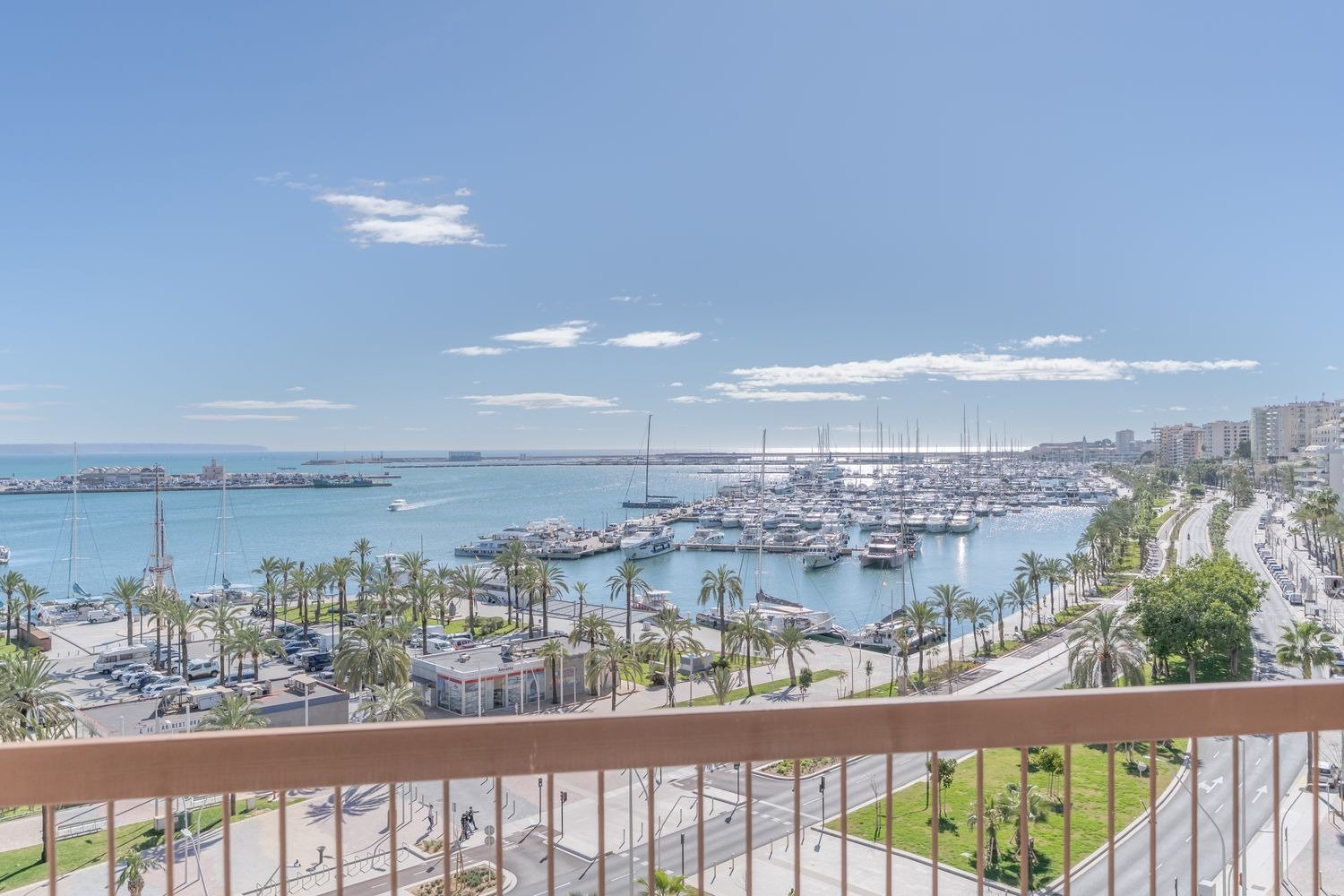 Außergewöhnliches Apartment mit Panoramablick aufs Meer an der Promenade, Palma de Mallorca, Spanien