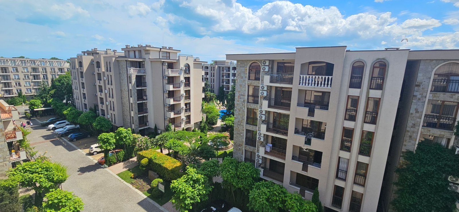 Studio in the luxurious Cascadas complex, Sunny Beach, Bulgaria
