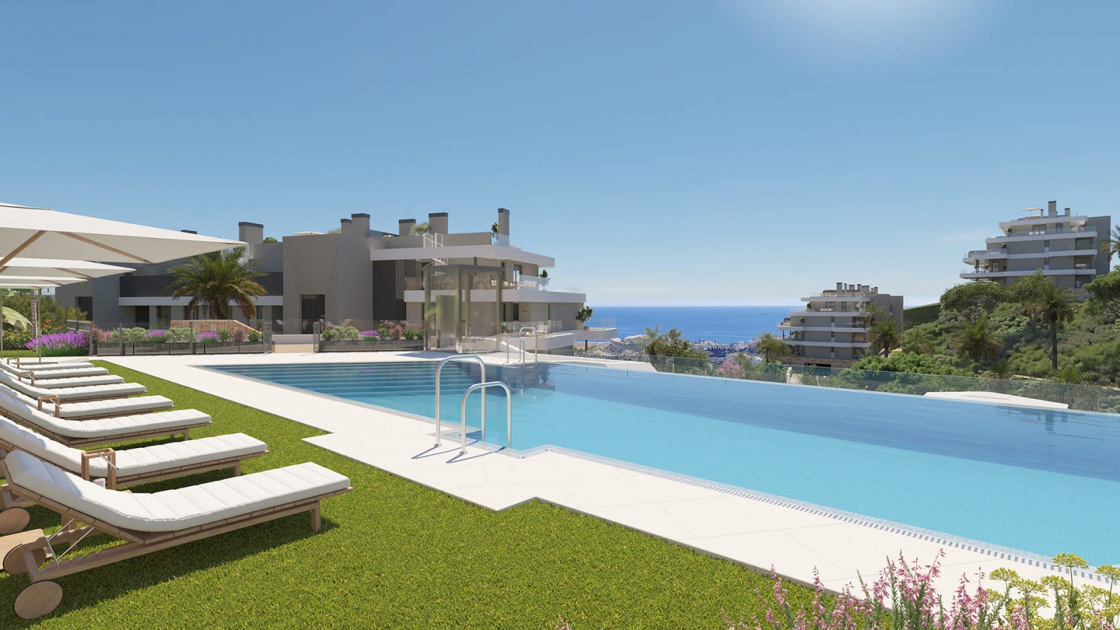 Exklusive Apartments am Meer und Golfplatz, Mijas